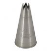 Ateco 822 Stainless Steel #822 Open Star Standard Medium Base Decorating Tube Piping Tip (August Thomsen)
