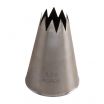 Ateco 828 Stainless Steel #828 Open Star Standard Large Base Decorating Tube Piping Tip (August Thomsen)