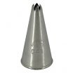 Ateco 841 Stainless Steel #841 Closed Star Standard Medium Base Decorating Tube Piping Tip (August Thomsen)