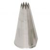 Ateco 862 Stainless Steel #862 French Star Standard Medium Base Decorating Tube Piping Tip (August Thomsen)