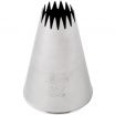 Ateco 867 Stainless Steel #867 French Star Standard Large Base Decorating Tube Piping Tip (August Thomsen)