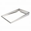 Winco ADB-4 Stainless Steel Full Size Angled Display Adapter