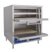 Bakers Pride P46-BL Brick Lined Electric Countertop Bake and Roast / Pizza Oven, 220-240v/60/3ph