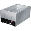 Hatco CHW-FUL Countertop Full-Size Stainless Steel Retermalize / Cook And Hold Heated Well With Adjustable Temperature Dial Control, 120V 1440 Watts