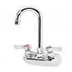 Krowne 10-400L Silver Series Low Lead Wall Mount Faucet With 3-1/2