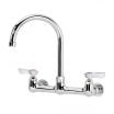 Krowne 12-801L Silver Series Low Lead Wall Mount Faucet With 6