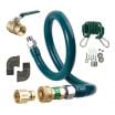 Krowne M7548K Complete Gas Hose Connector Kit With Mounting Hardware