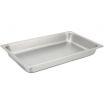 Winco SPF2 Full Size Standard Weight Anti-Jam Stainless Steel Steam Table / Hotel Pan - 2 1/2