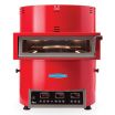 TurboChef FIRE Traffic Red FIRE 19.01” Wide Countertop Stainless Steel Ventless Double-Wall Insulated Convection Pizza Oven, 208/240V 3700/4800 Watts