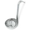 Vollrath 4970410 Stainless Handle 4 oz JP Jacob's Pride Collection One-Piece Heavy-Duty Stainless Steel Serving Ladle With 6