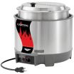 Vollrath 72009 Cayenne HS-11 Heat n' Serve 11 Quart Rethermalizer w/ Inset and Hinged Cover