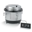 Vollrath 741101D Mirage 11 Qt. Silver Drop-In Induction Rethermalizer - 120V