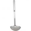 Winco BW-DL Hollow Handle 4 oz Stainless Steel Deep Serving Ladle