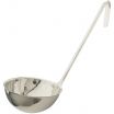 Winco LDI-16 One-Piece Stainless Steel 16 oz LDI Series Serving Ladle With 12 1/2