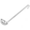 Winco LDI-3 One-Piece Stainless Steel 3 oz LDI Series Serving Ladle With 12