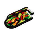 Lodge 2HHMC2 - Set of 2 Multi-Color Chili Pepper Patterned Hot Handle Holders