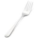 Vollrath 48114 Queen Anne 6 5/8" Chrome Stainless Steel 4-Tine Salad Fork With Satin Finish Handle