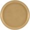 Cambro 1000514 Earthen Gold 10 Inch Round Fiberglass Camtray Serving Tray