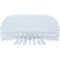 Carlisle 40041EC02 White 7 1/2  x 5 1/4 Inch Sparta Tank And Kettle Brush Head With Flared Polyester Bristles