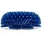 Carlisle 40043EC14 Blue 9 1/2" x 5 1/2" Sparta Tank And Kettle Brush Head With Flared 1 3/4" Polyester Bristles