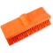 Carlisle 40423EC24 Orange 10 Inch Sparta Dual Surface Floor Scrub Brush Head With 3/4-5 ACME Thread