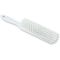 Carlisle 40480EC02 White 13" Long Sparta Counter/Bench Brush With 8" Long x 1 3/4" Trim Medium Polyester Bristles And Hanging Hole
