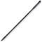 Carlisle 41225EC03 Black 48 Inch Sparta Fiberglass Broom Handle With 3/4" ACME Threaded Tip