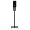 Empura 1200ml Automatic Hands Free Liquid Gel Hand Sanitizer Soap Dispenser with Floor Stand and Drip Tray - Black - In Stock