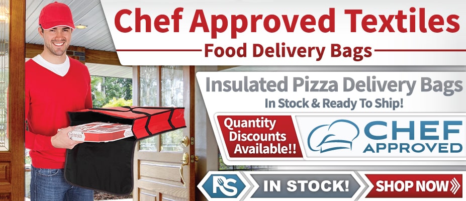 Chef Approved Pizza Delivery Bags